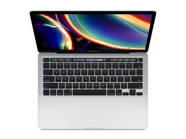 APPLE MacBook Pro 13" Touch Bar (2020) A2251 Silver; Core i5-1038NG7 / 2,0 GHz, 16GB RAM, 512GB SSD