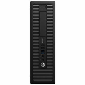 HP Elitedesk 800G2; Core i5 / 3,2 GHz, 8GB RAM, 256GB SSD, DVDRW, Windows 10 Pro - Desktop repas