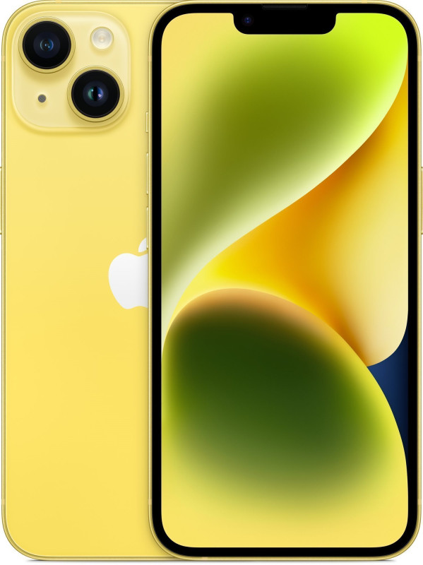 iPhone 14 128GB Yellow - Zvláštní režim DPH - použité zboží