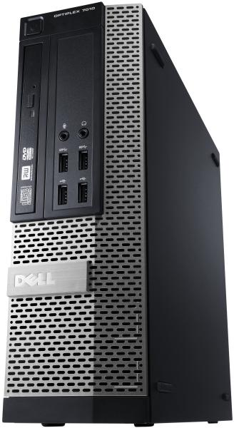 PC DELL Optiplex 7010; Core i5 / 3.2 GHz, 8GB RAM, 256GB SSD, DVD, Windows 10 Pro - SFF repas