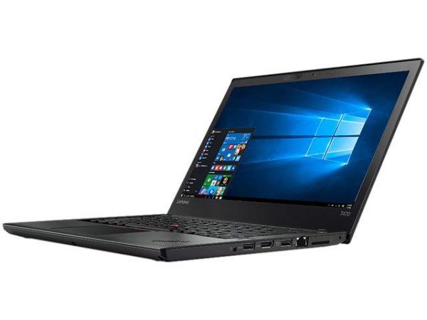 Lenovo ThinkPad T470; Core i5 / 2,6GHz, 8GB RAM, 256GB SSD, 14" FHD IPS, Wi-Fi, BT, WebCAM, Windows