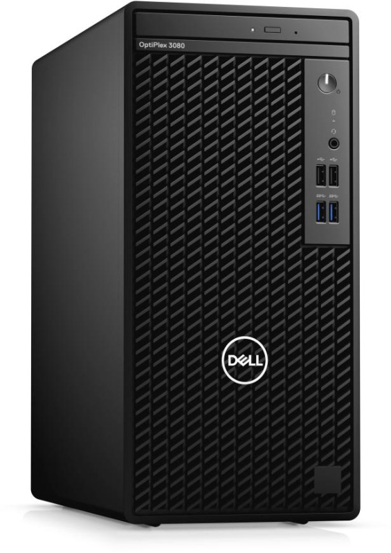 PC DELL Optiplex 3080 MT; Core i5-10500 / 3,1 GHz, 16GB RAM, 256GB SSD (NVMe), DVDRW, Windows 11 Pro