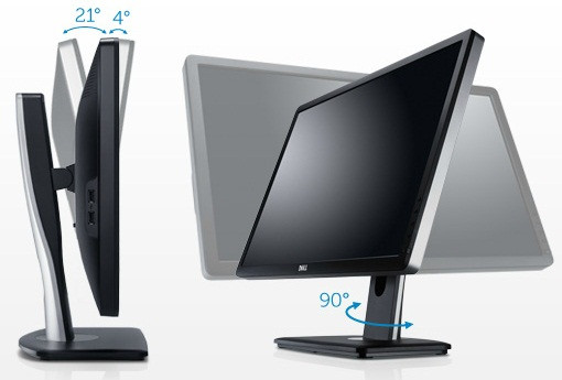 LCD 24" LED DELL P2412H Professional; - Repas 2