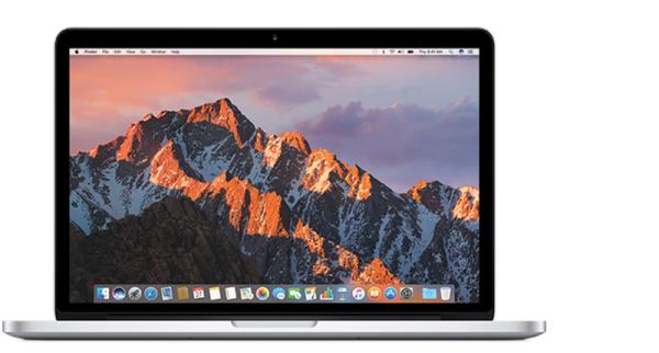 APPLE MacBook Pro 11.1; Core i7 /2.4 GHz, 8GB RAM, 256GB SSD, LCD 13,3", WiFi, BT, - repase