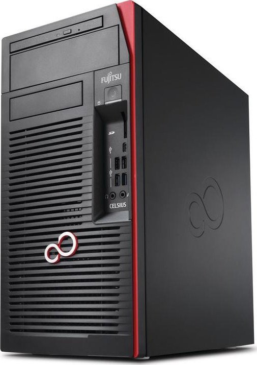 PC FUJITSU Celsius W570n; Core i7-6700 / 3,4 GHz, 16GB RAM, 256GB SSD, VGA nVidia Quadro P600 (2GB),