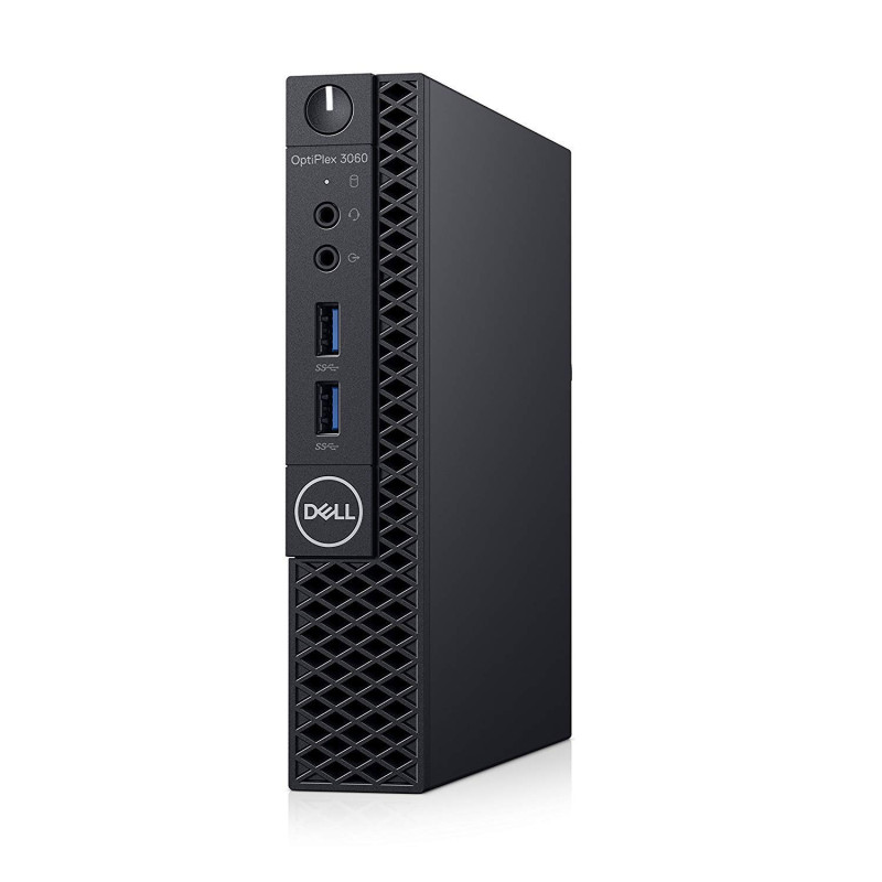 PC DELL Optiplex 3060 Micro; Core i5 / 2.1 GHz, 8GB RAM, 256GB SSD, Wifi, BT, Windows 11 Pro - Micro