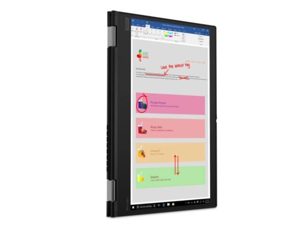 Lenovo Thinkpad Yoga X390; Intel Core i5-8265U / 1,6GHz, 16GB RAM, 256GB NVMe SSD, IPS 13,3" FHD Tou